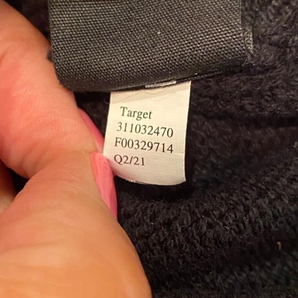 Who What Wear 3D Knit Black Target Pullover w/ 3 Rhinestone Buttons Long Sleeve - Picture 9 of 12